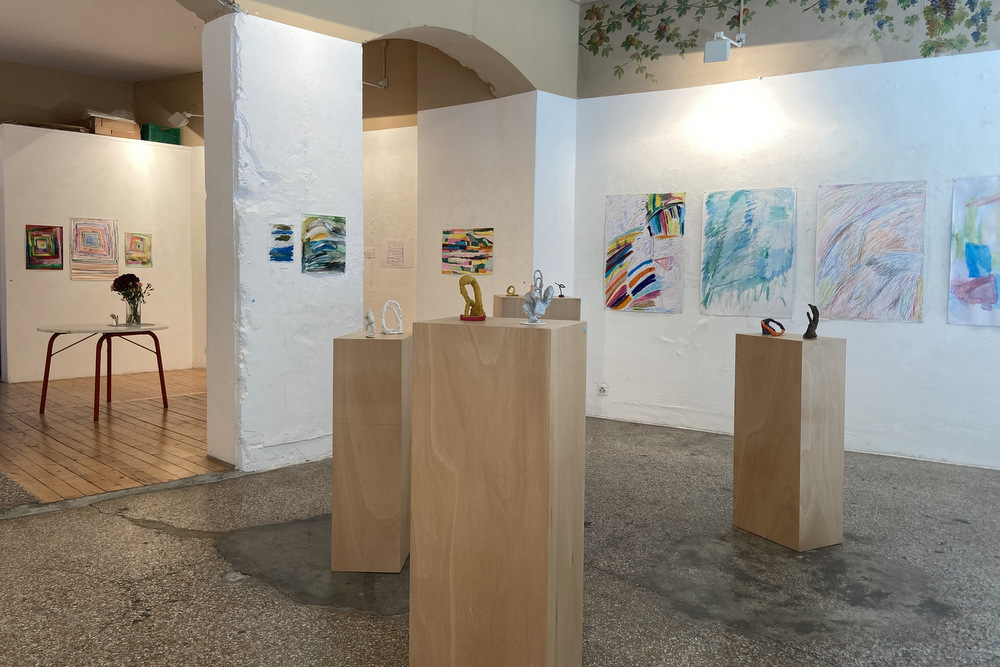 2022 Couleurs croisées et autres histoires d’après-midi… / Galerie Ruine 2022 Atelier arts plastiques Formes et Couleurs - Galerie Ruine - autrement-aujourd'hui